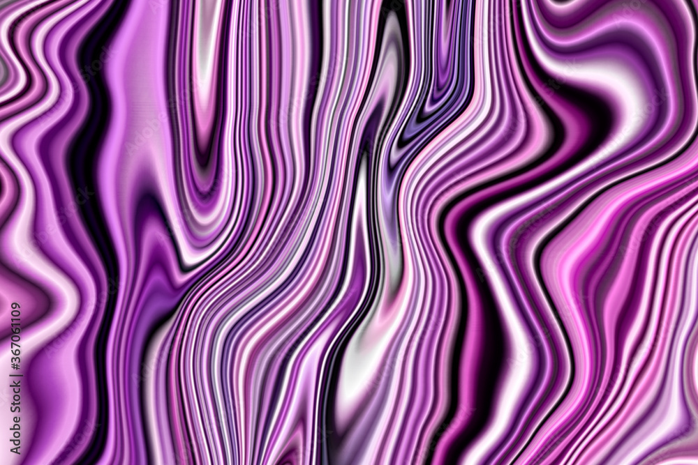Fototapeta premium Metallic unreal color background