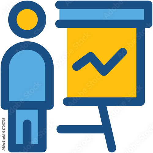 Presentation Vector Icon