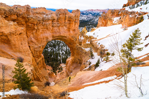 Window arch in Bryce Canyon, Utah