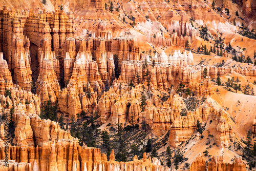 Rock spires not known for social distancing, Bryce Canyon, Utah