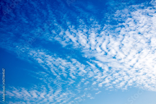 Alto cumulus in a clear sky