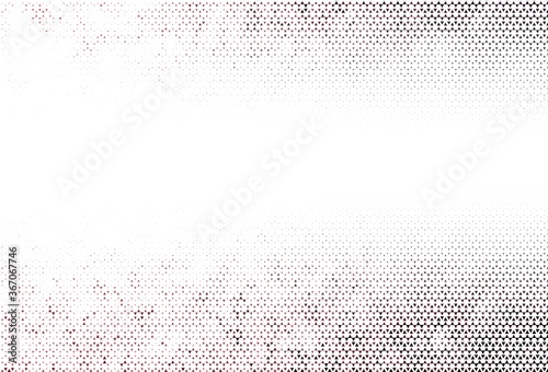 Light vector template with crystals, triangles.