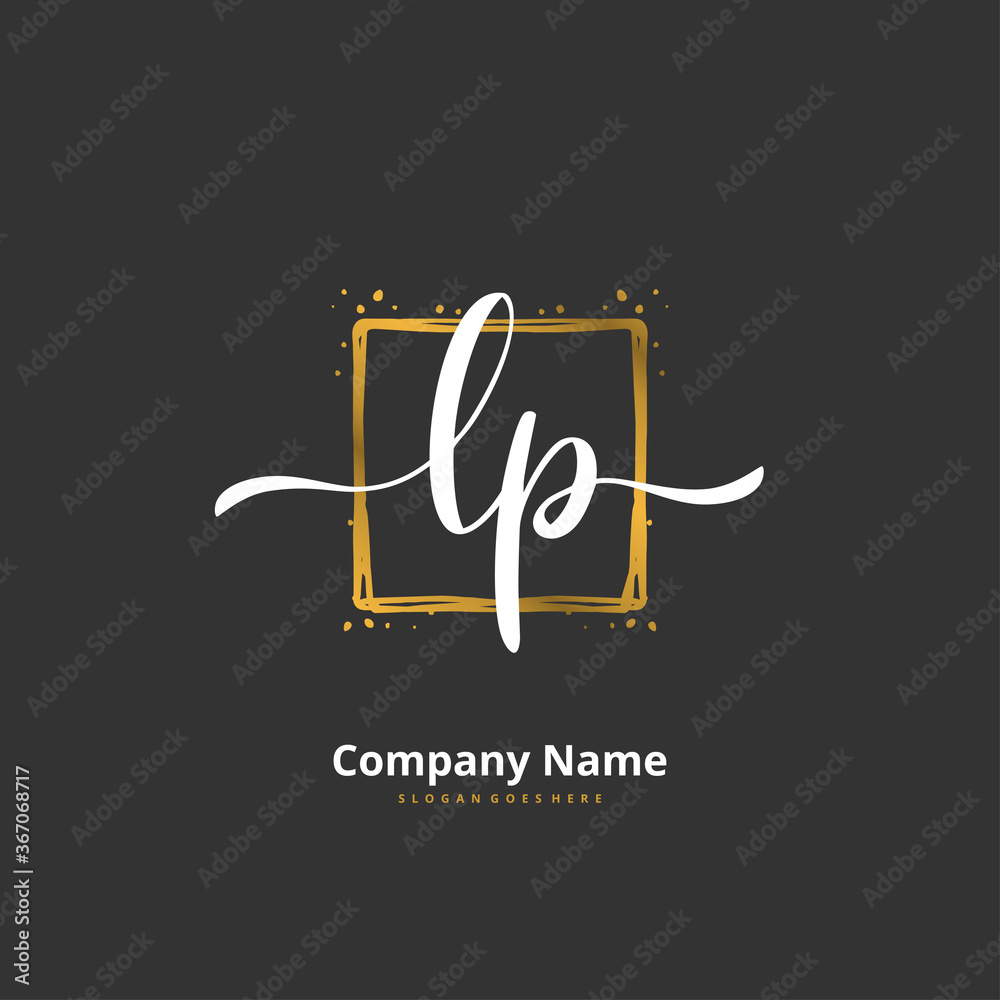 L P LP Initial handwriting and signature logo design with circle. Beautiful design handwritten logo for fashion, team, wedding, luxury logo. L P LP Initial handwriting and signature logo design with circle. Beautiful design handwritten logo for fashion, team, wedding, luxury logo.