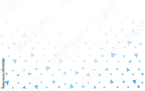 Light BLUE vector  abstract polygonal pattern. Colorful illustration in polygonal style with gradient. A new texture for your web site. © smaria2015