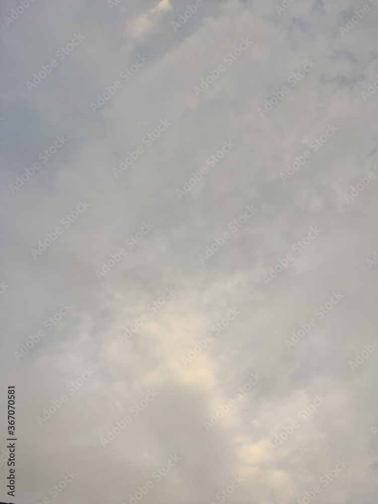 sky and clouds in the evening sky and clouds in the evening