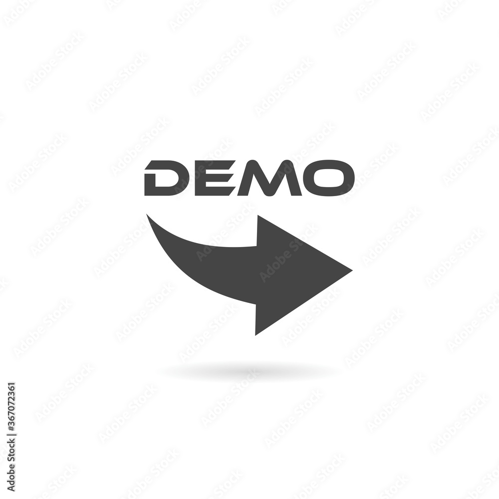 Demo icon with shadow Demo icon with shadow