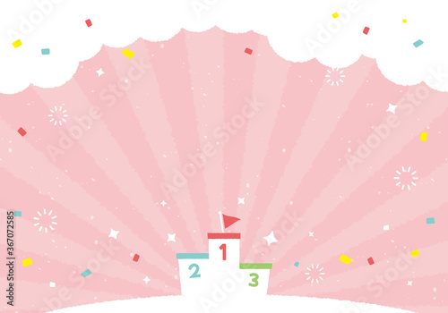 ランキング背景　ピンク