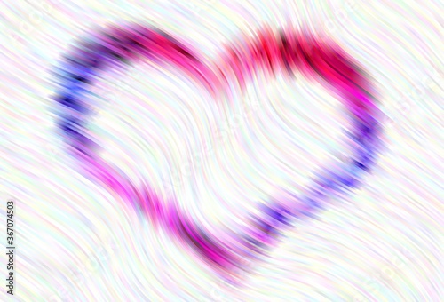 Light vector backdrop with bent lines.