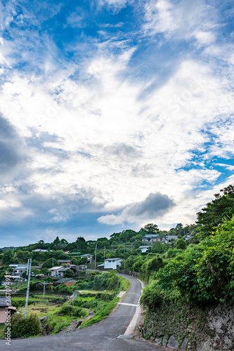 長崎県長崎市神浦 大中尾棚田の風景