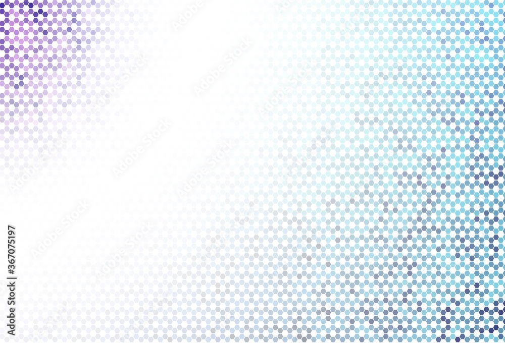 Light Green, Yellow vector backdrop with hexagons. Light Green, Yellow vector backdrop with hexagons.