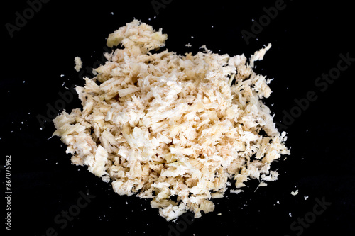 Bagasse from which paper is made