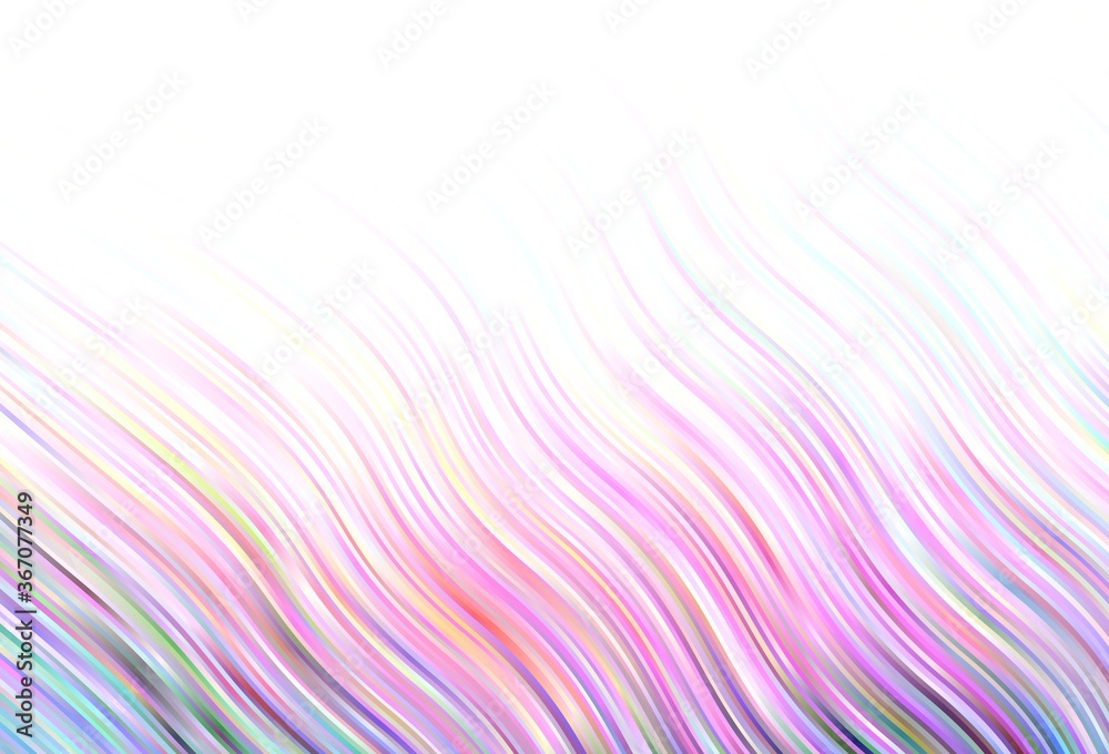 Light vector background with lines.