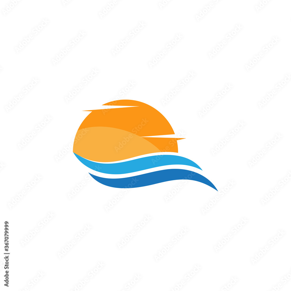 Sun Vector illustration Icon Sun Vector illustration Icon