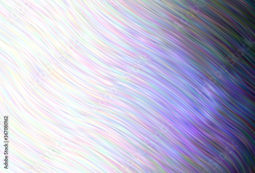 Light vector background with bent lines.
