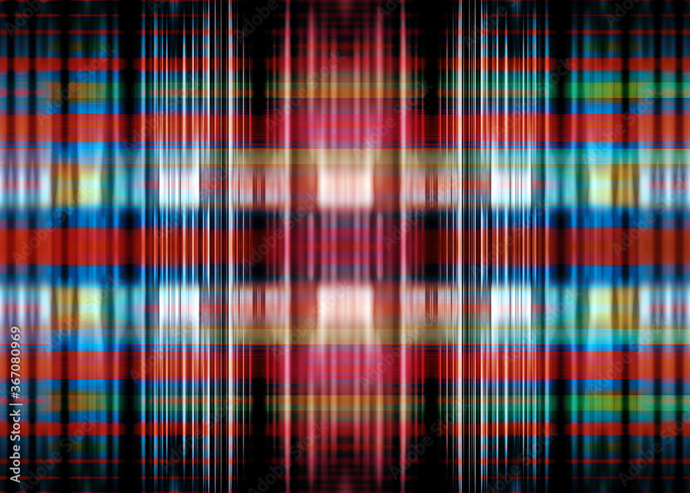 Colourful striped blur background