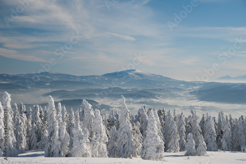 Zima w górach - Beskid Śląski
