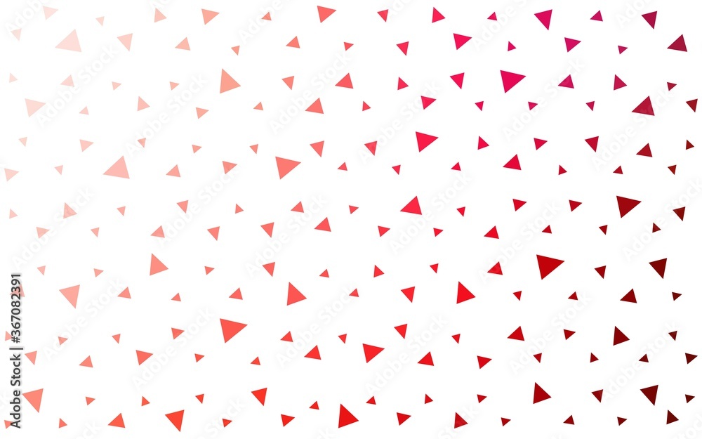 Light Red vector polygonal background. Triangular geometric sample with gradient. Polygonal design for your web site. Light Red vector polygonal background. Triangular geometric sample with gradient. Polygonal design for your web site.