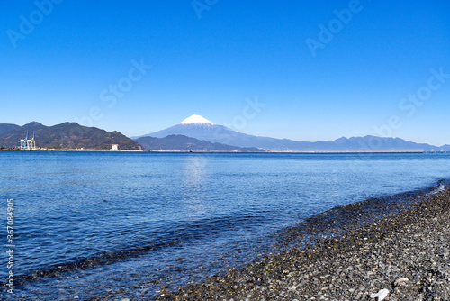 Mt. Fuji from sea