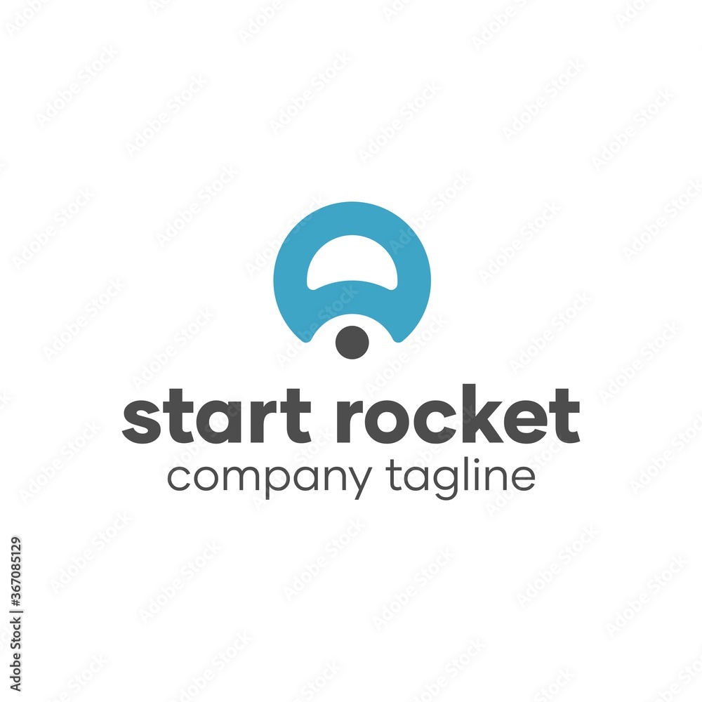 Rocket Start Up Logo Design Rocket Start Up Logo Design