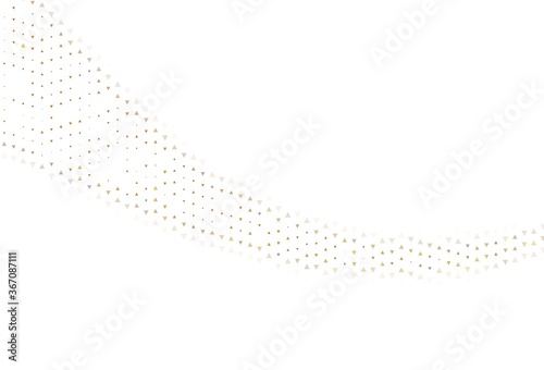 Light pattern with polygonal style.