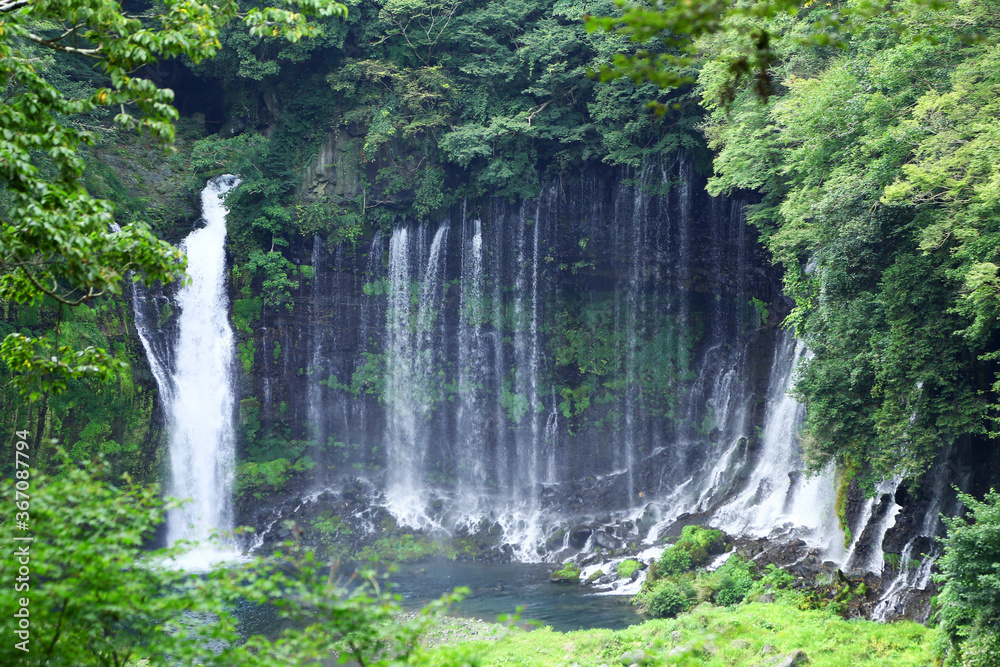静岡　富士宮　白糸の滝