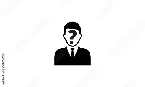 vector illustration of a missing person graphic wanted poster lost anonymous man