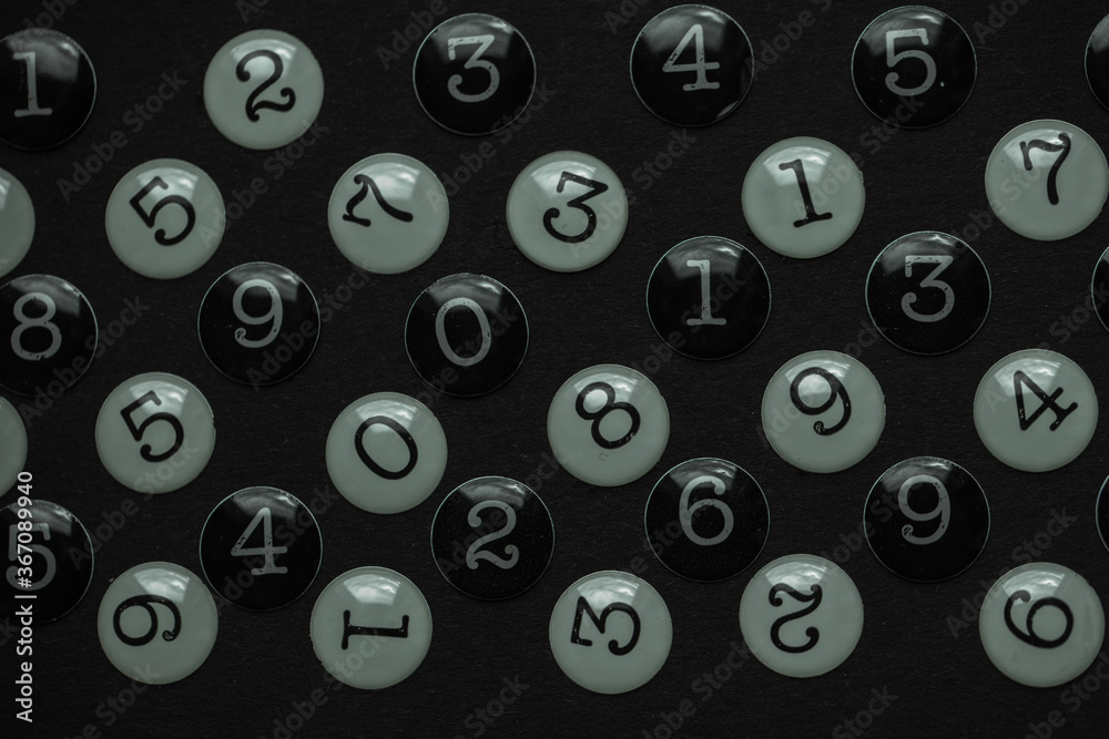 Background of numbers. from zero to nine. Seamless texture with Color. Mathematic backdrop. Random. maths symbols. Numerical figures Background of numbers. from zero to nine. Seamless texture with Color. Mathematic backdrop. Random. maths symbols. Numerical figures