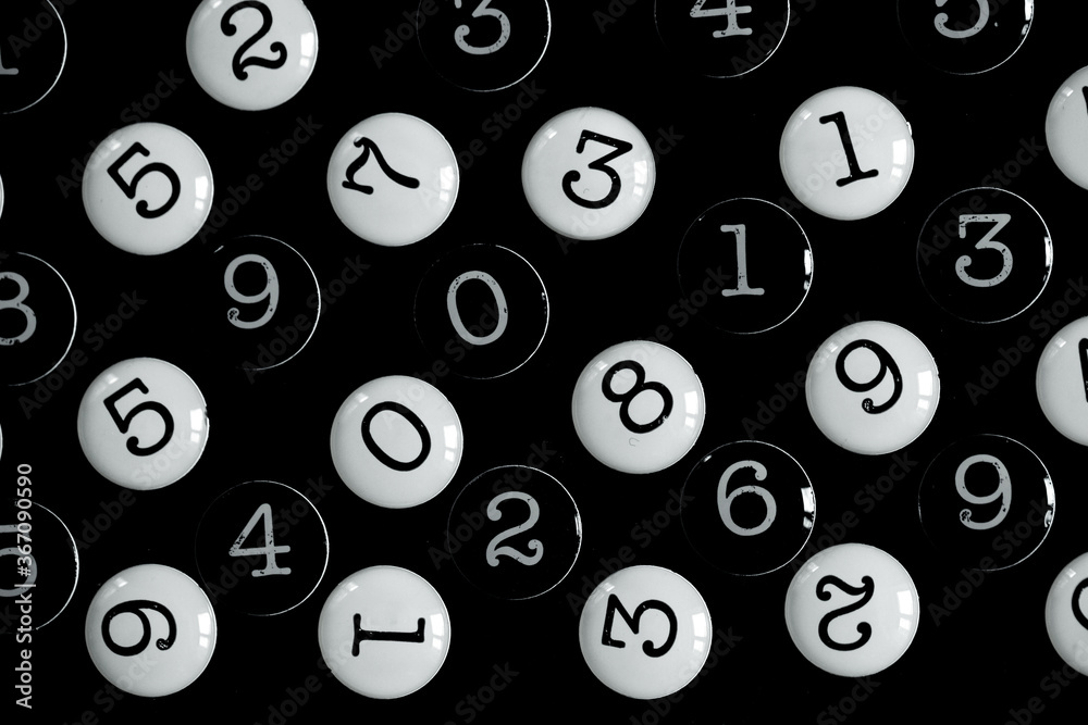 Background of numbers. from zero to nine. Seamless texture with Color. Mathematic backdrop. Random. maths symbols. Numerical figures Background of numbers. from zero to nine. Seamless texture with Color. Mathematic backdrop. Random. maths symbols. Numerical figures