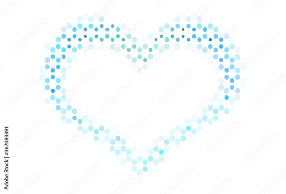 Light layout with circle shapes. Light layout with circle shapes.