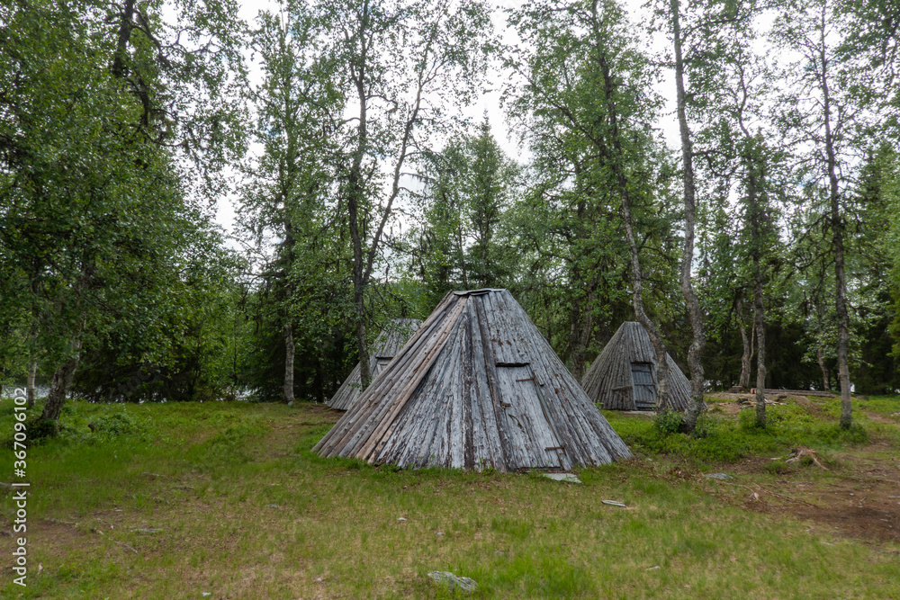 hut  in Swedish lapland