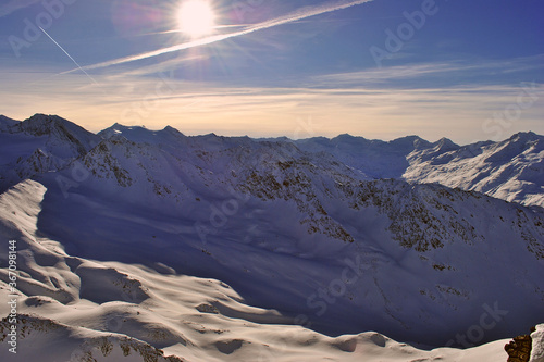 Hochgurgl Obergurgl Otztal ski resort in the Western Tyrol Austrian Alps Austria