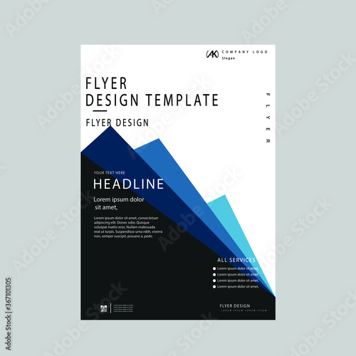 Modern flyer design