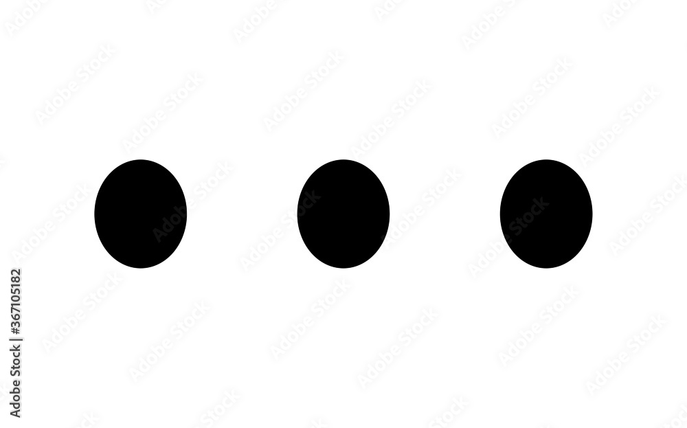 more horiz icon. illustration vector symbol more horiz icon. illustration vector symbol