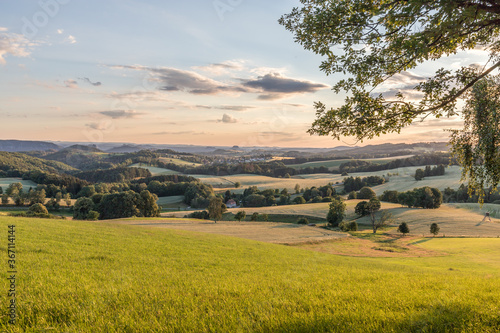 Panorma der Sächsischen Schweiz