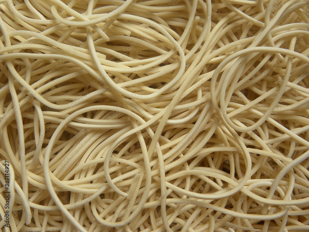 White color raw dry Noodles