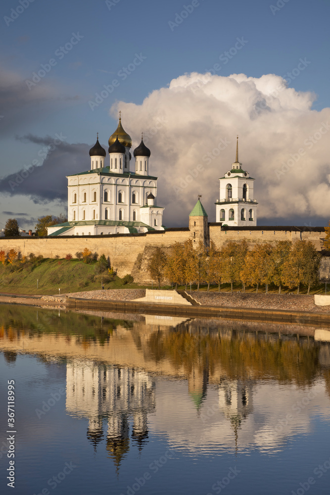 Krom (Kremlin) in Pskov. Russia