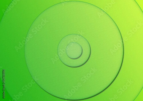 Green cd dvd