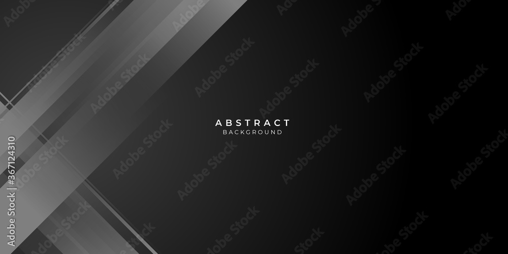 Vector Illustration Modern Black Abstract Design Geometric Paper Style Background Vector Illustration Modern Black Abstract Design Geometric Paper Style Background