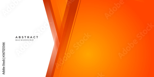 Minimal wave light stripes orange white gradient background gradient, abstract creative scratch digital background, modern landing page concept vector.