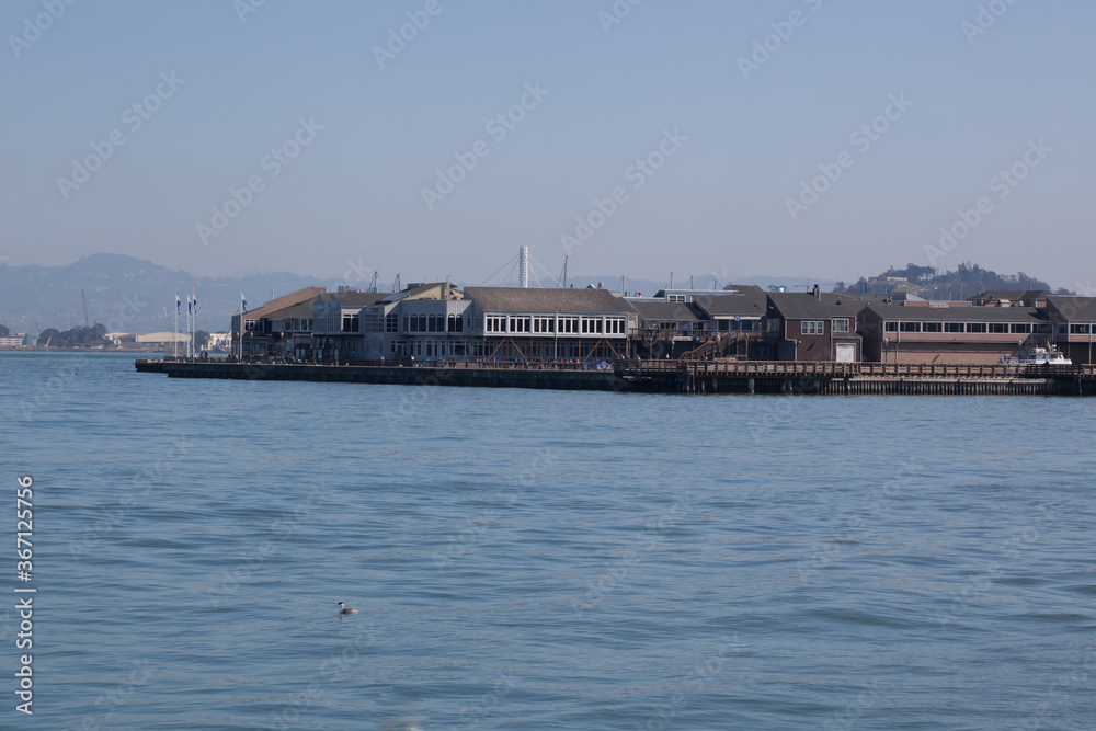 Alcatraz Island in the Bay