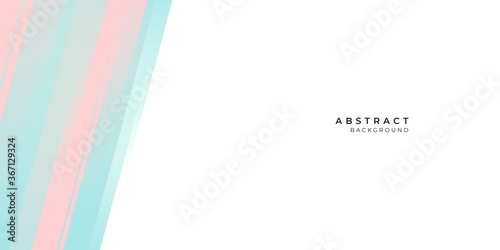 Modern flat simple green tosca blue pink yellow pastel background for presentation and social media post stories design templates with arrow style and copy blank space