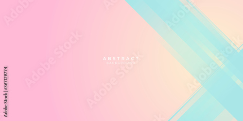 Modern flat pink blue green tosca yellow stripes presentation background for presentation and social media post stories design templates