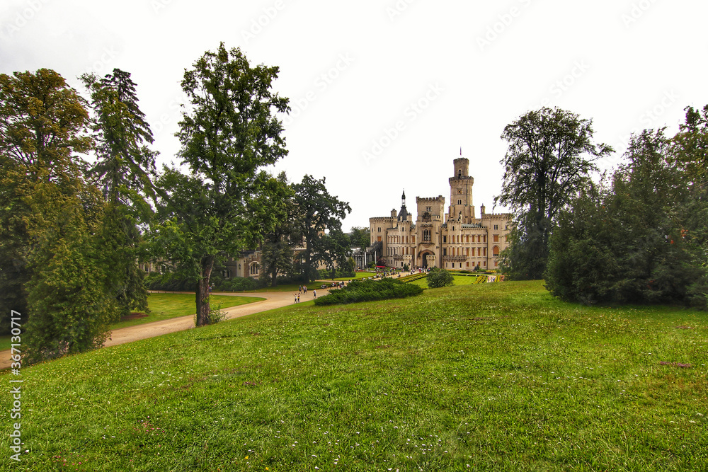 protected state chateau Hluboká nad Vltavou