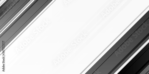 Grey white abstract background geometry shine and layer element vector for presentation design. Suit for business, corporate, institution, party, festive, seminar, and talks.