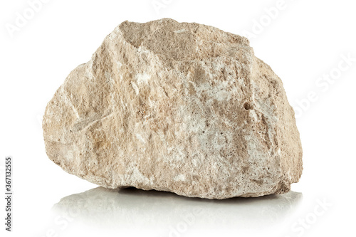a piece of limestone
