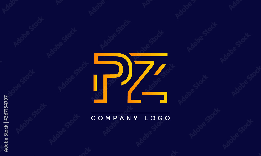 Creative letters PZ or ZP Logo Design Vector Template. Initial Letters PZ Logo Design Creative letters PZ or ZP Logo Design Vector Template. Initial Letters PZ Logo Design