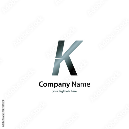 elegant simple logo of company