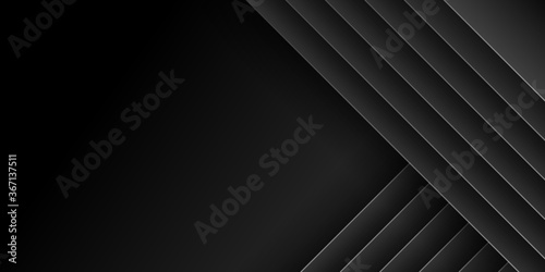 Modern abstract black presentation background for social media post stories and banner design