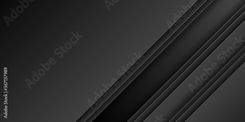 Modern black metal presentation background