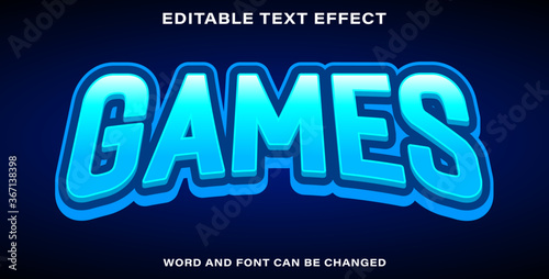 Text effect games